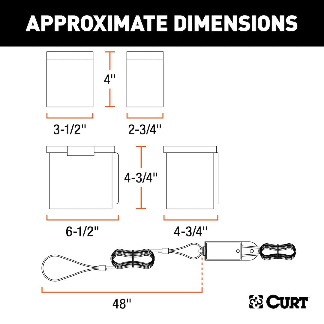 Product of Curt 52044 Trailer Breakaway System Kit