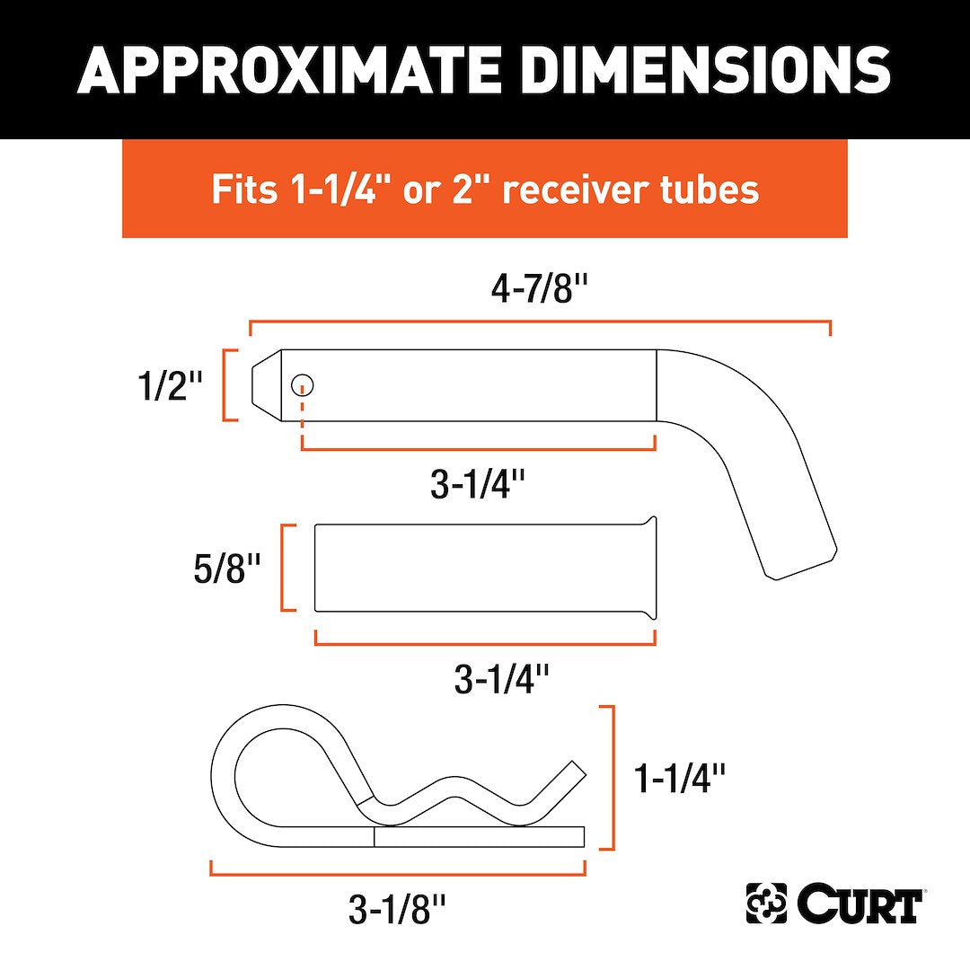 Product of Curt 21502 Trailer Hitch Pin