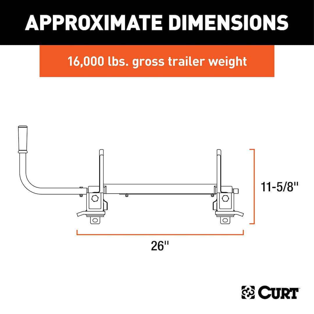 Product of Curt 16560 Fifth Wheel Trailer Hitch Slider