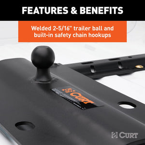 Product of Curt 16055 Fifth Wheel Trailer Hitch Conversion Kit