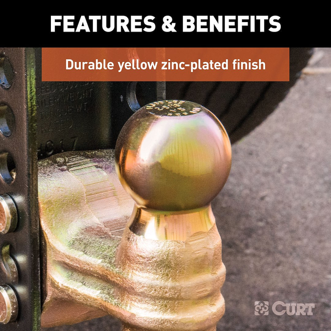 Product of Curt 45900 Trailer Hitch Ball Mount
