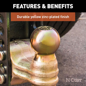 Product of Curt 45900 Trailer Hitch Ball Mount