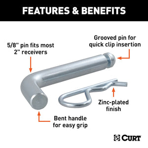 Product of Curt 21504 Trailer Hitch Pin
