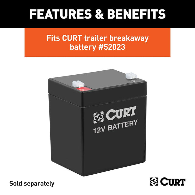 Product of Curt 52027 Trailer Breakaway System Battery Box