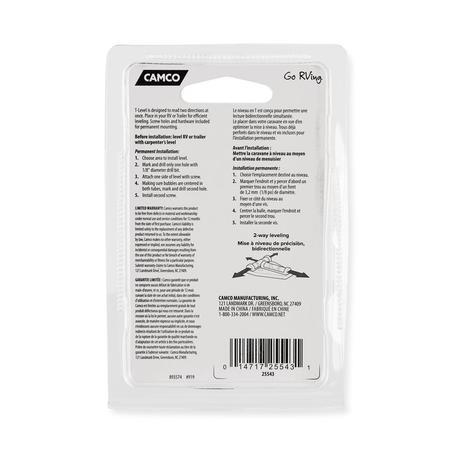 Product of Camco 25543 Rv Level