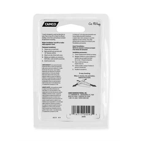 Product of Camco 25543 Rv Level