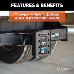 Product of Curt 48343 Pintle Hook Mounting Plate