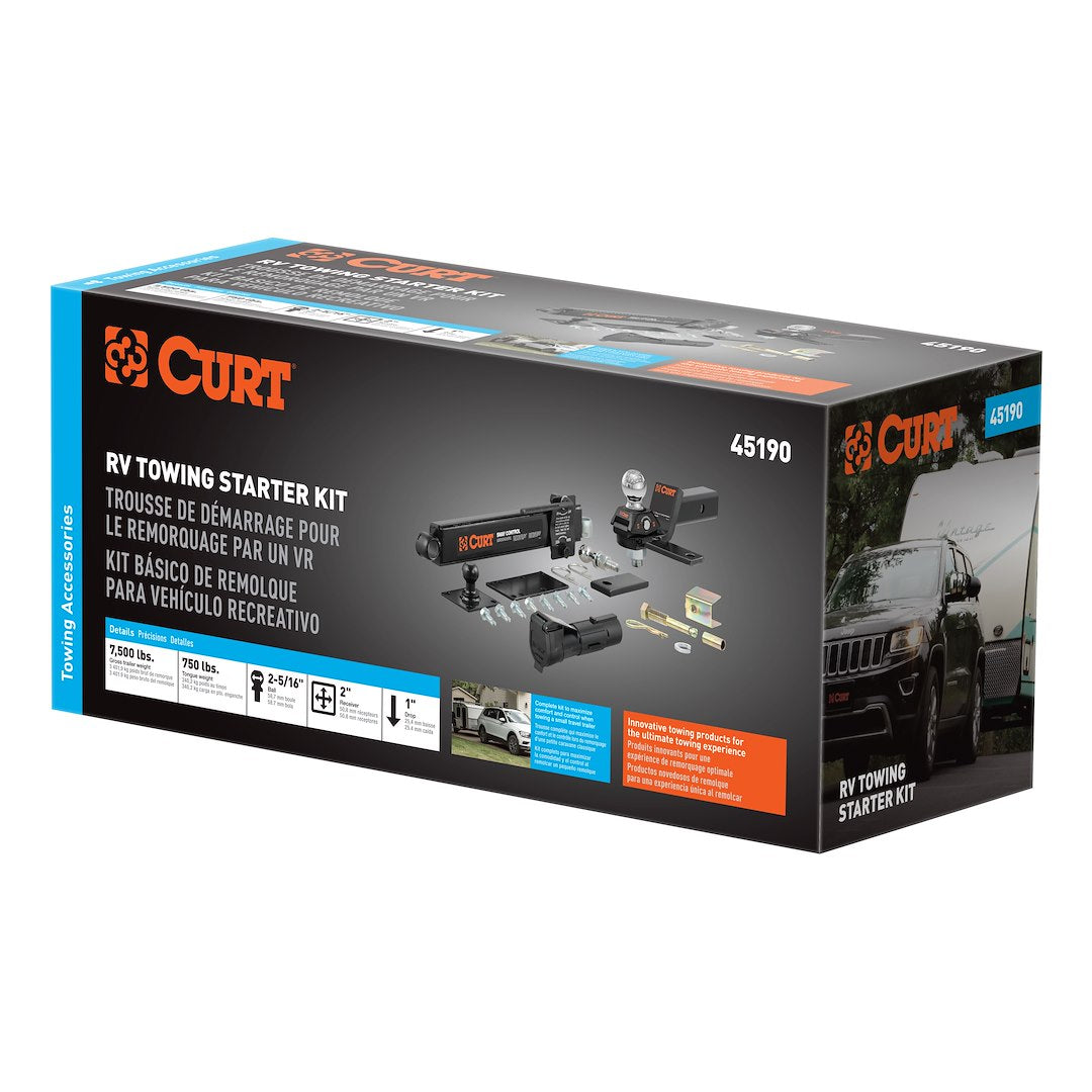 Product of Curt 45190 Trailer Hitch Accessory Kit
