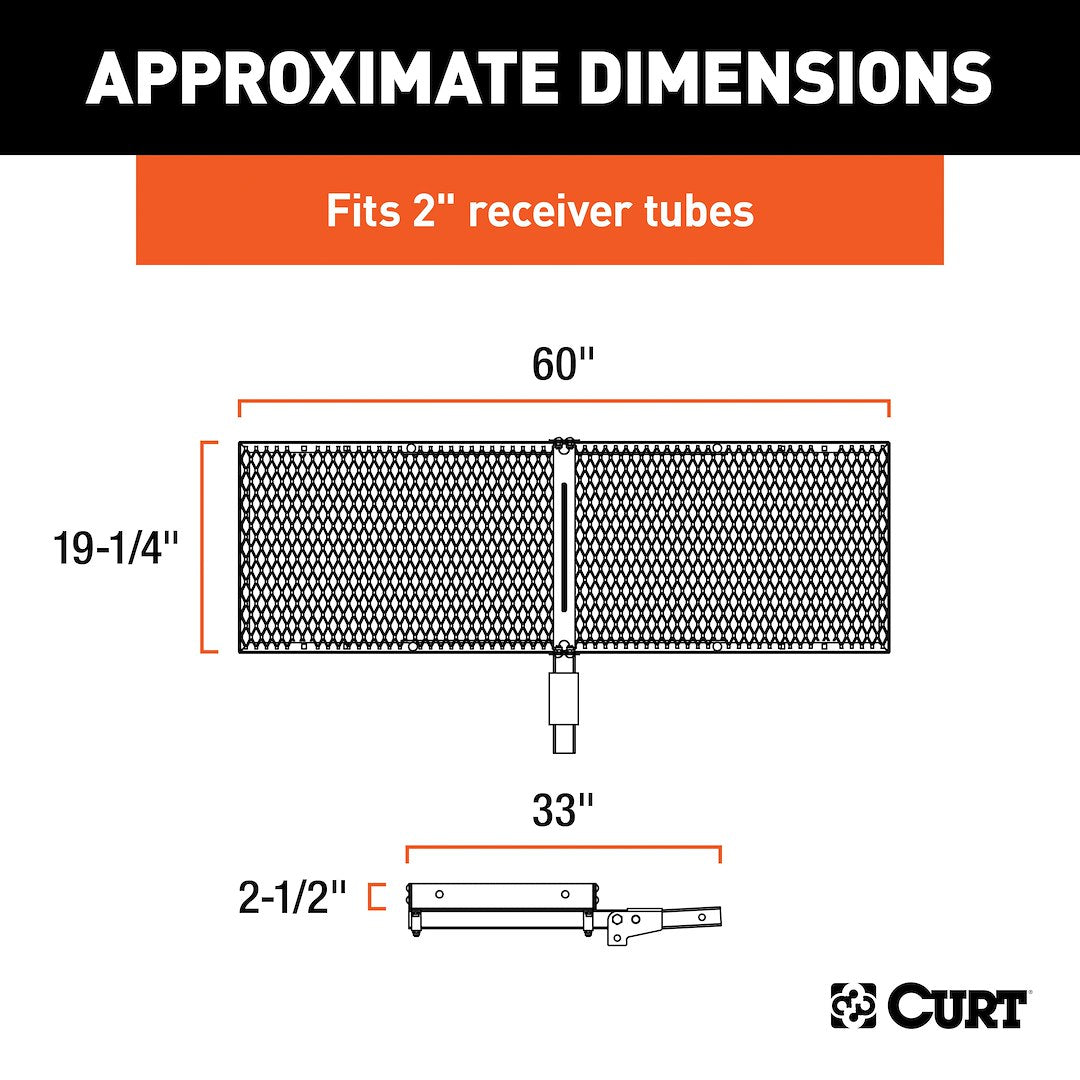 Product of Curt 18109 Trailer Hitch Cargo Carrier