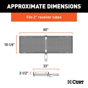 Product of Curt 18109 Trailer Hitch Cargo Carrier