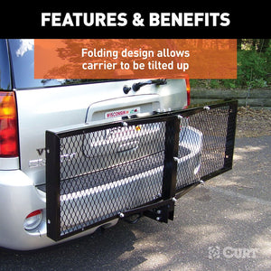Product of Curt 18109 Trailer Hitch Cargo Carrier