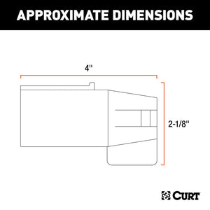 Product of Curt 57004 Trailer Wiring Connector Adapter