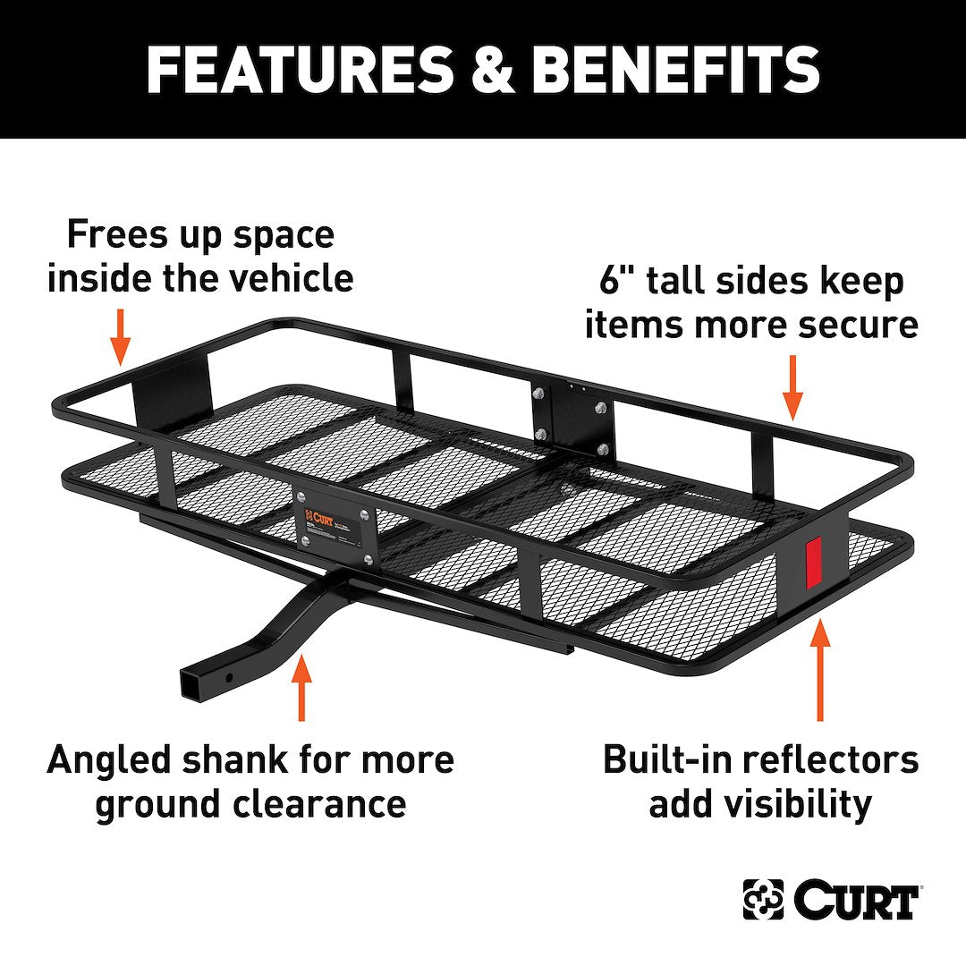 Product of Curt 18152 Trailer Hitch Cargo Carrier