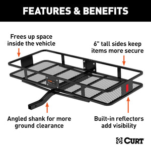 Product of Curt 18152 Trailer Hitch Cargo Carrier