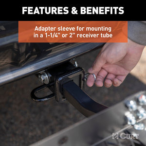 Product of Curt 18110 Trailer Hitch Cargo Carrier