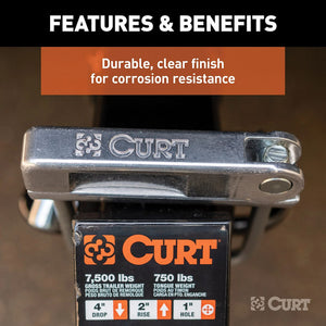 Product of Curt 22325 Trailer Hitch Receiver Tube Anti Rattle Bracket