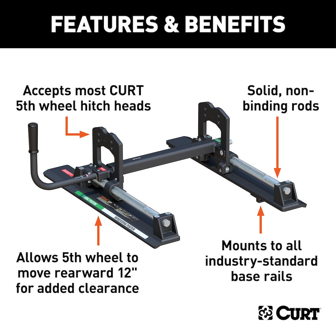 Product of Curt 16560 Fifth Wheel Trailer Hitch Slider