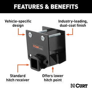 Product of Curt 19100 Trailer Hitch Rear