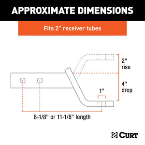 Product of Curt 45230 Trailer Hitch Ball Mount