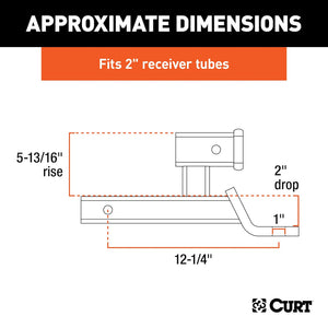 Product of Curt 45810 Trailer Hitch Ball Mount