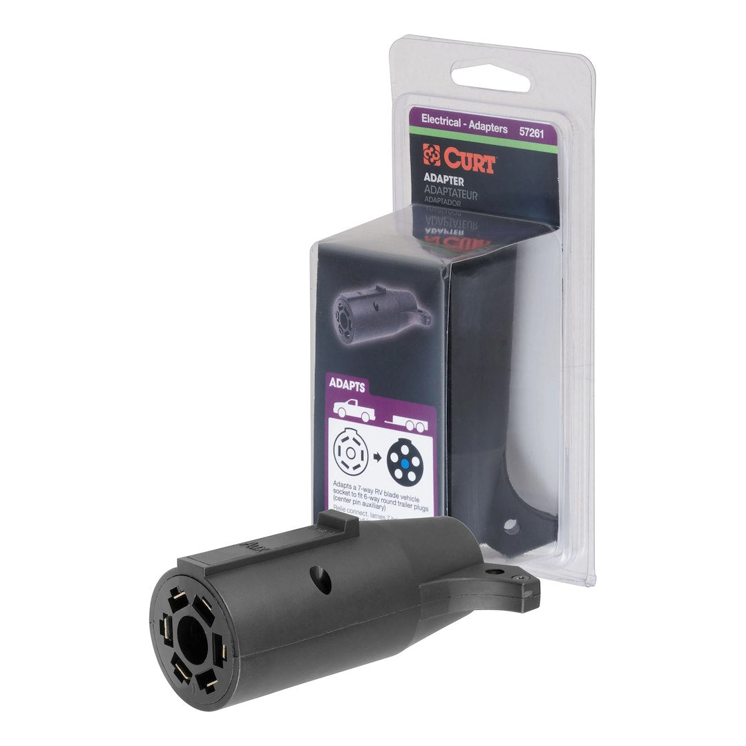 Product of Curt 57261 Trailer Wiring Connector Adapter