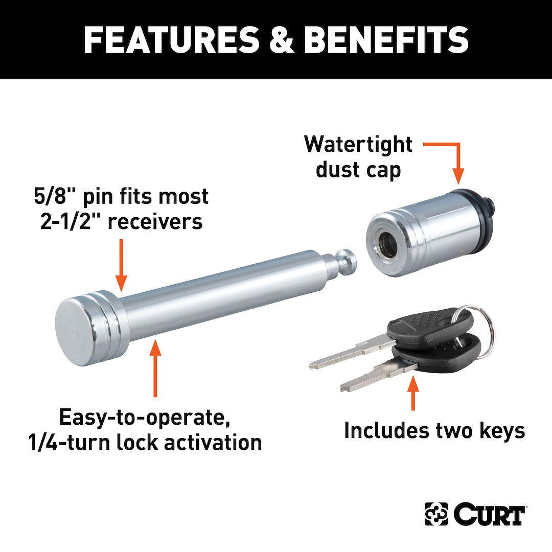 Product of Curt 23528 Trailer Hitch Pin