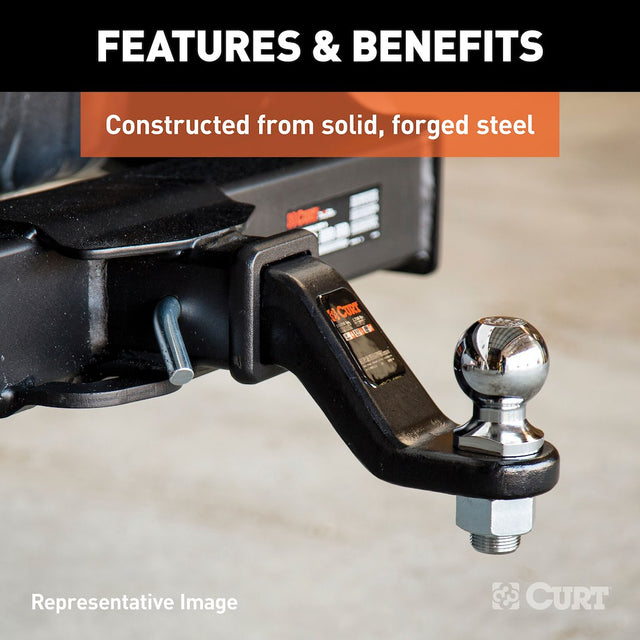 Product of Curt 45332 Trailer Hitch Ball Mount
