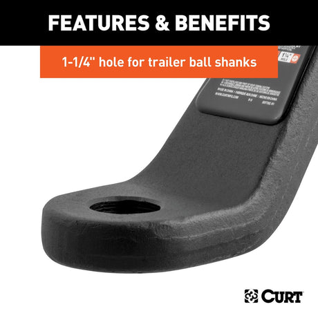 Product of Curt 45342 Trailer Hitch Ball Mount