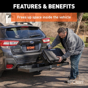 Product of Curt 18110 Trailer Hitch Cargo Carrier