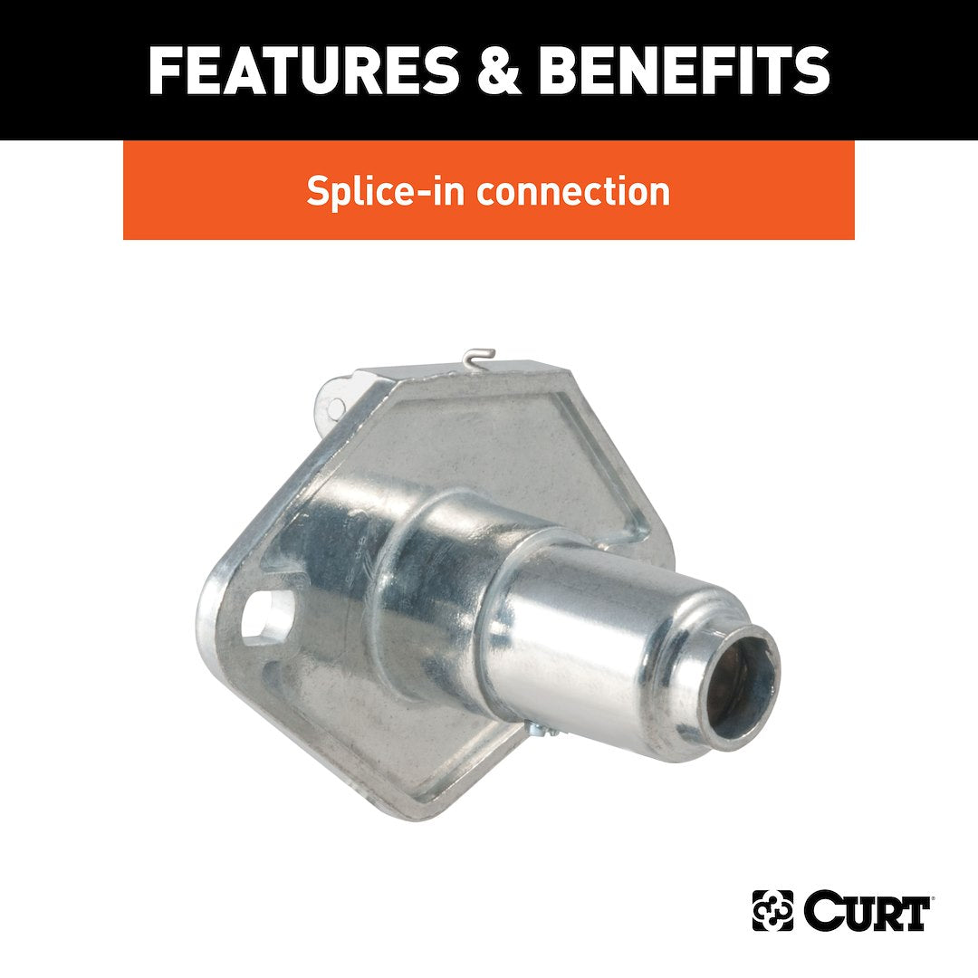 Product of Curt 58091 Trailer Wiring Connector