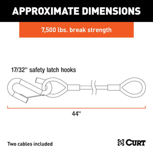 Product of Curt 80176 Trailer Safety Cable