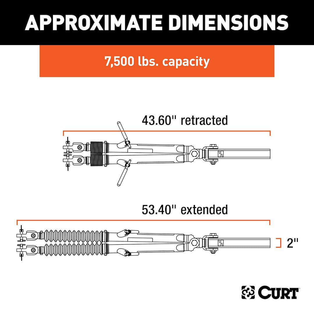 Product of Curt 70001 Tow Bar