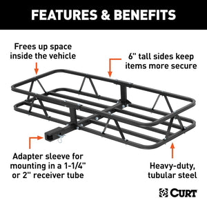 Product of Curt 18145 Trailer Hitch Cargo Carrier