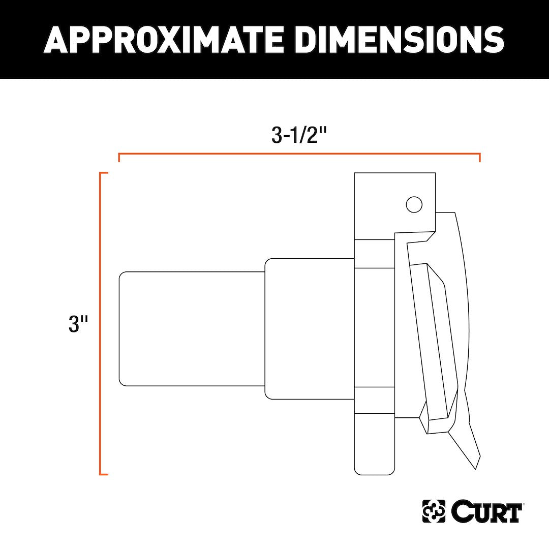 Product of Curt 56415 Trailer Wiring Connector