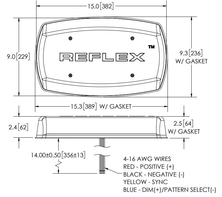 Product of Ecco Electronic 5580a Warning Light