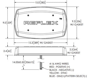 Product of Ecco Electronic 5580a Warning Light