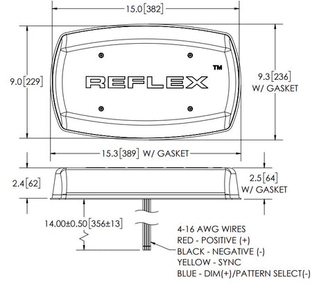Product of Ecco Electronic 5580a Warning Light