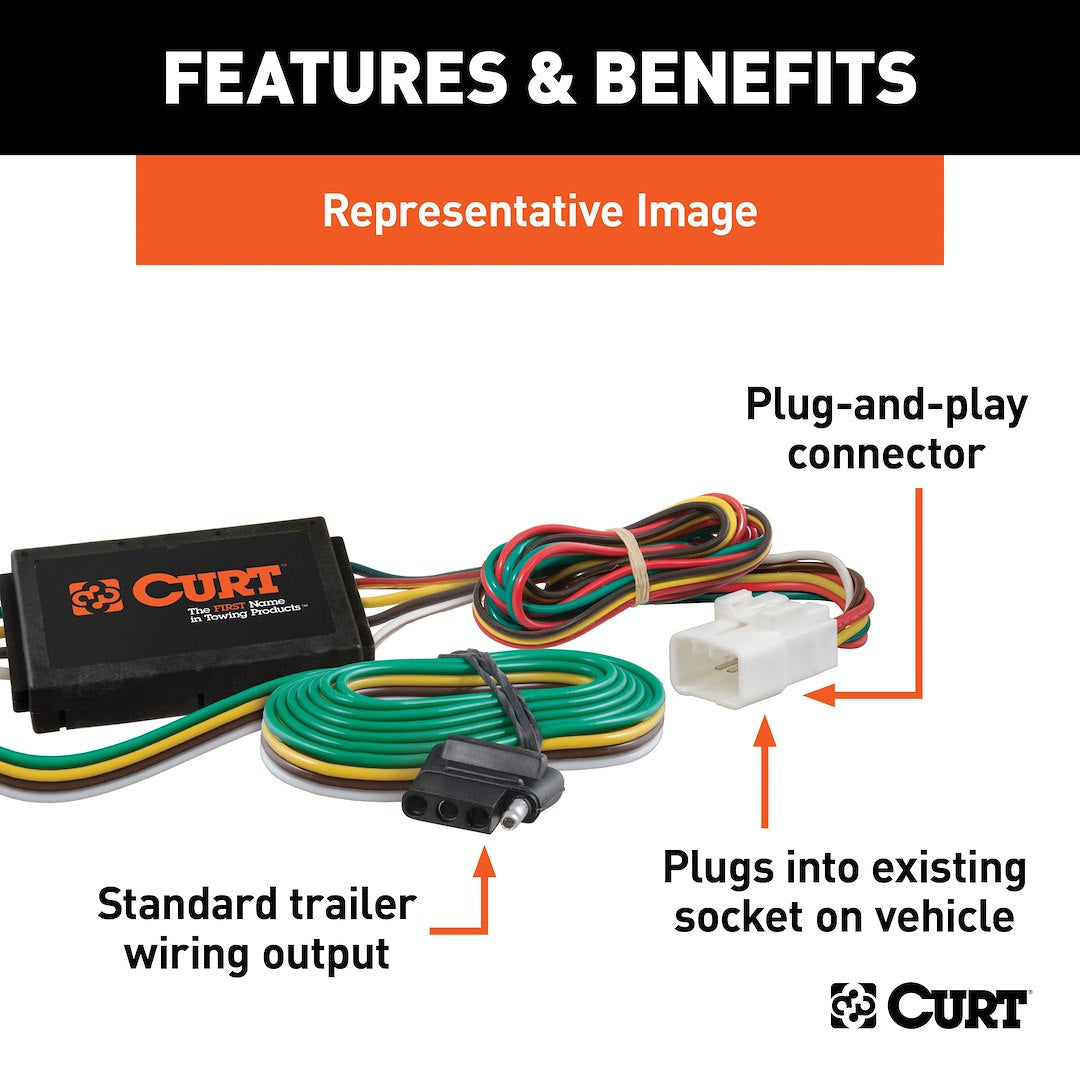 Product of Curt 56382 Trailer Wiring Connector
