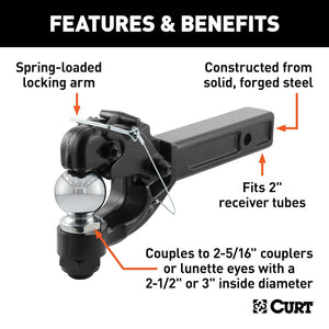 Product of Curt 48006 Pintle Hook