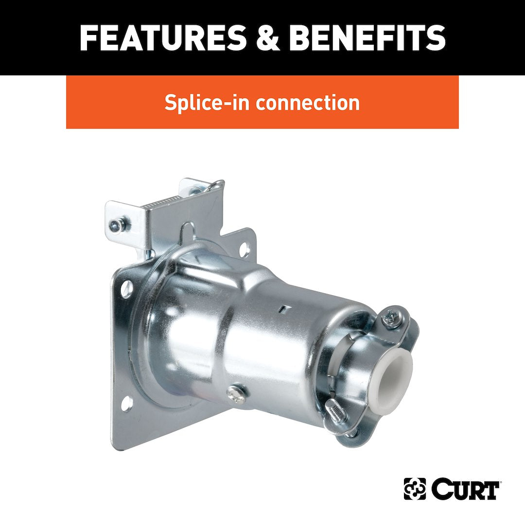 Product of Curt 58220 Trailer Wiring Connector