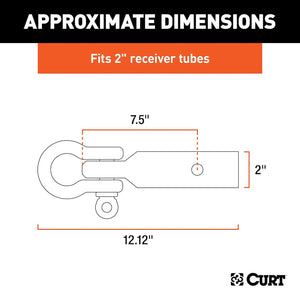 Product of Curt 45832 D-Ring Mount