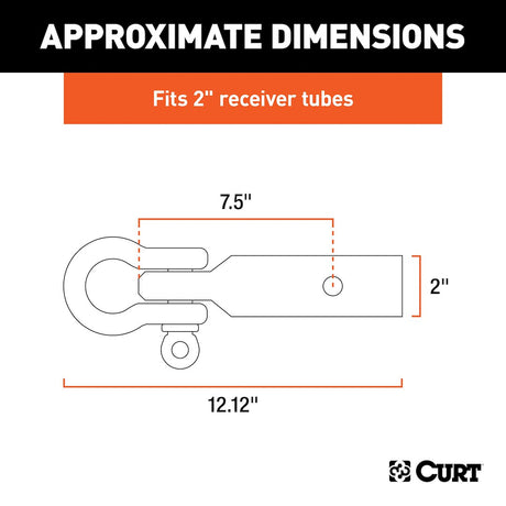 Product of Curt 45832 D-Ring Mount