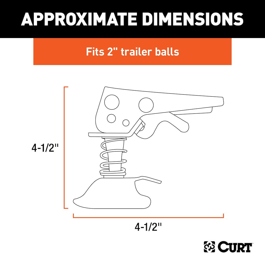 Product of Curt 25194 Trailer Coupler Repair Kit