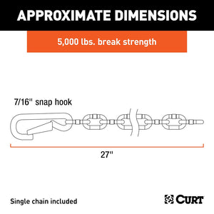 Product of Curt 80313 Trailer Safety Chain