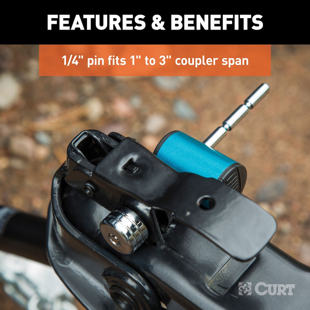 Product of Curt 23503 Trailer Coupler Lock