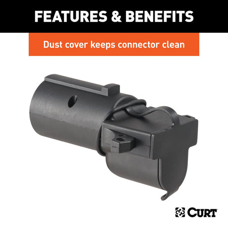 Product of Curt 57724 Trailer Wiring Connector Adapter