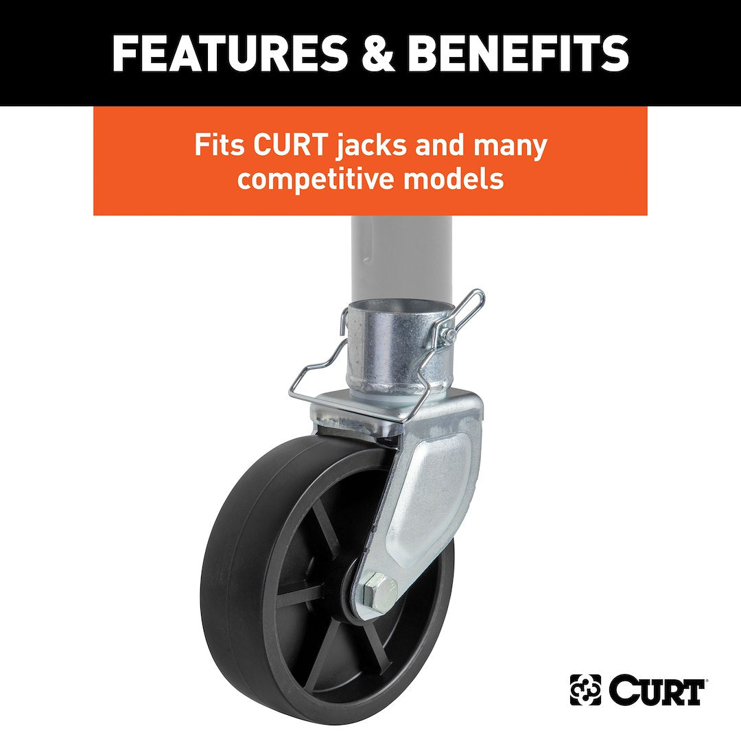 Product of Curt 28276 Trailer Tongue Jack Caster