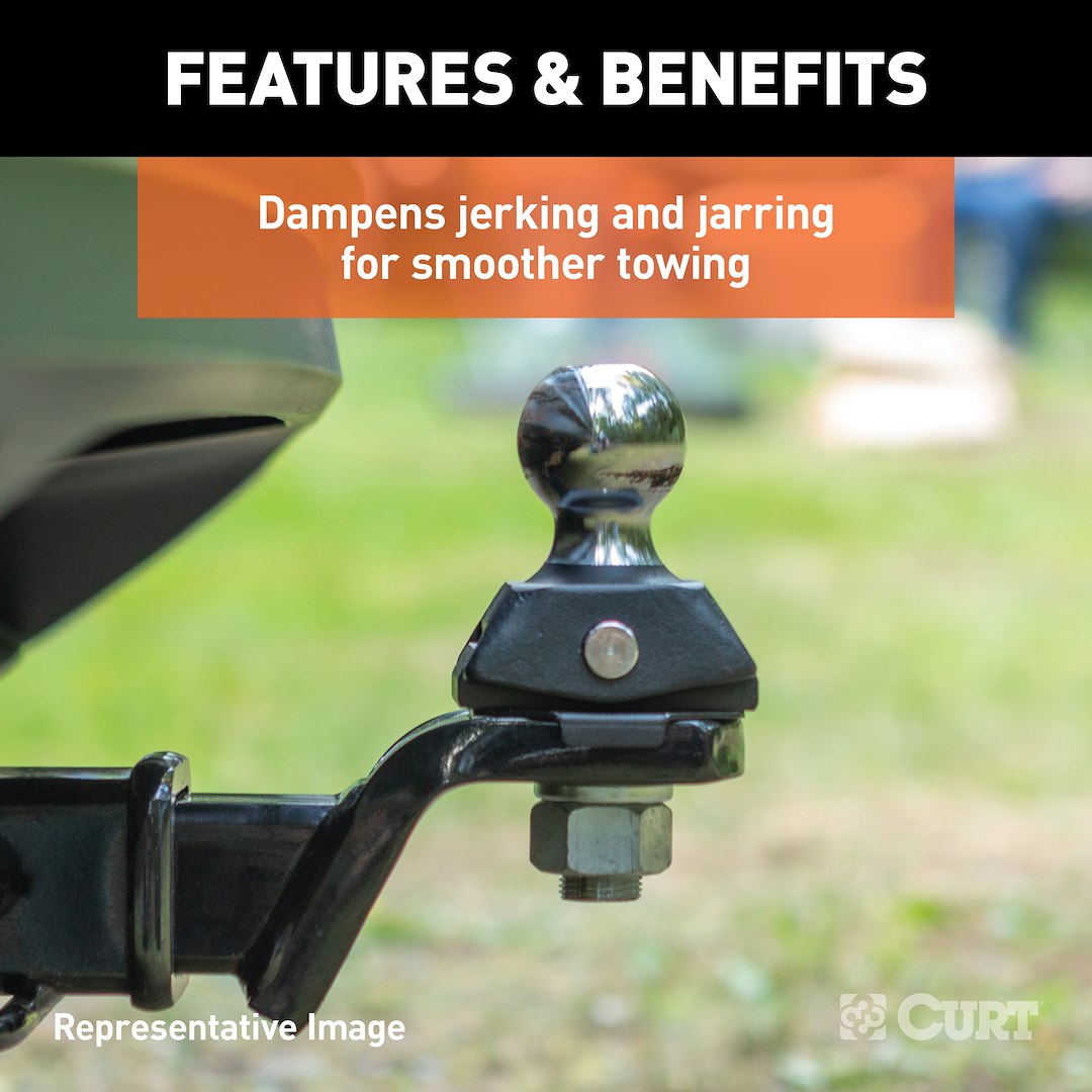 Product of Curt 45144 Trailer Hitch Ball Mount