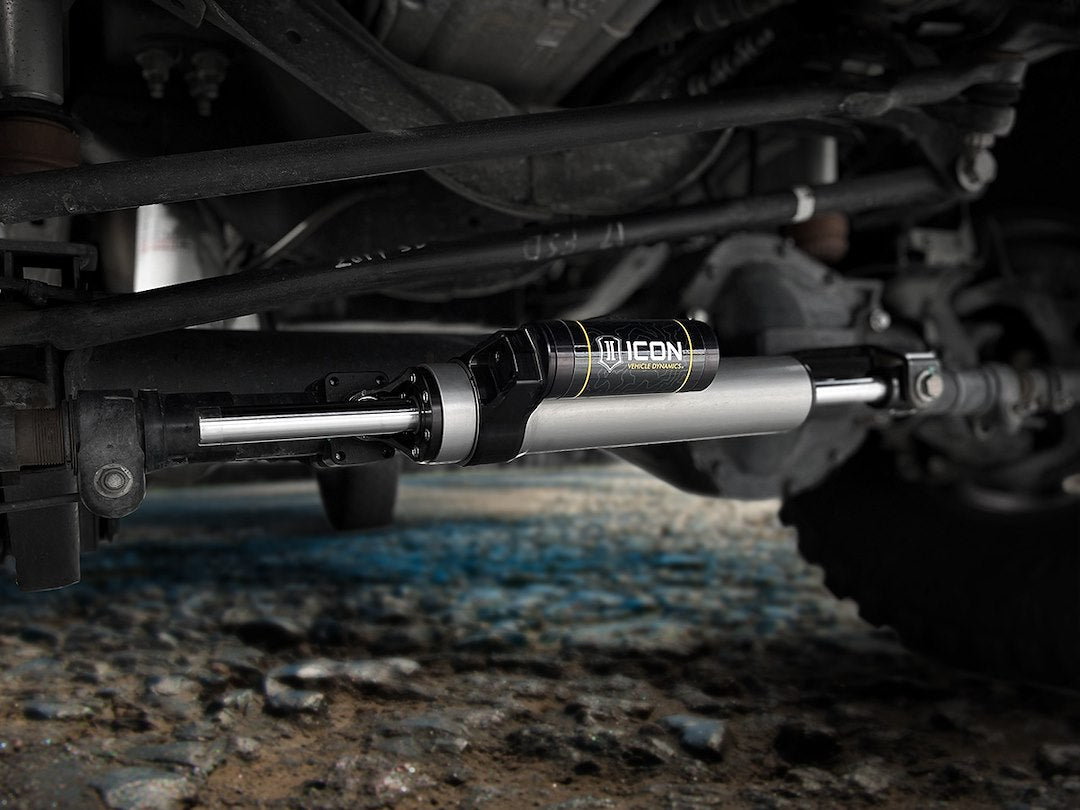 Product of Icon Vehicle Dynamics 65052 Steering Stabilizer