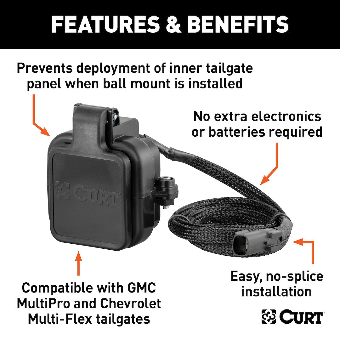 Product of Curt 58265 Trailer Hitch Cover